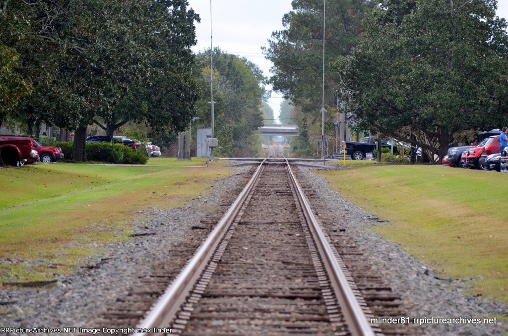 East towards Charleston